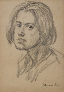 STEINLEN THEOPHILE ALEXANDRE  (1859 - 1923) - Ritratto