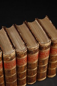 MANIFATTURA DEL XIX SECOLO : Oeuvres de J.B. Poquelin de Molire, tome sixime  - Asta Asta 367 | ARTE ANTICA E DEL XIX SECOLO Virtuale - Associazione Nazionale - Case d'Asta italiane