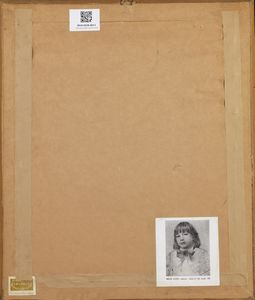 MODESTO FAUSTINI (1839 - 1891) : Ritratto del figlio Arnaldo Faustini  - Asta Asta 367 | ARTE ANTICA E DEL XIX SECOLO Virtuale - Associazione Nazionale - Case d'Asta italiane