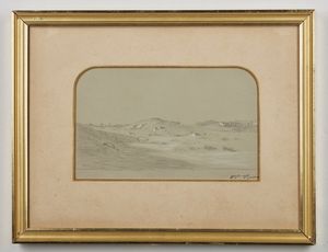 RAVIER AUGUSTE (1814 - 1895) : Studio di paesaggio nel Delfinato con armenti  - Asta Asta 367 | ARTE ANTICA E DEL XIX SECOLO Virtuale - Associazione Nazionale - Case d'Asta italiane