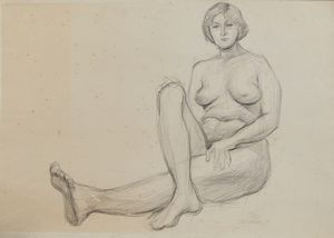 LORAIN GUSTAVE (1882 - 1965) - Nudo femminile