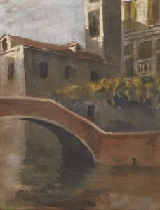 GEMMI GIACOMO (1863 - 1941) - Canale a Venezia