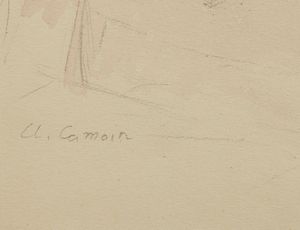 CAMOIN CHARLES (1879 - 1965) : Ritratto di fanciulla  - Asta Asta 367 | ARTE ANTICA E DEL XIX SECOLO Virtuale - Associazione Nazionale - Case d'Asta italiane