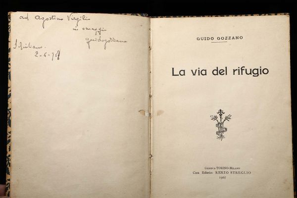 La via del rifugio..., Torino, Strelio, 1907  - Asta Libri Antichi e Rari - Associazione Nazionale - Case d'Asta italiane