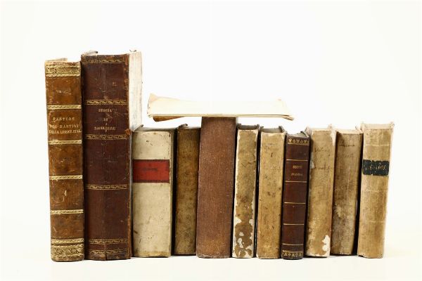 Lotto di libri dei secoli XVIII e XIX  - Asta Libri Antichi e Rari - Associazione Nazionale - Case d'Asta italiane