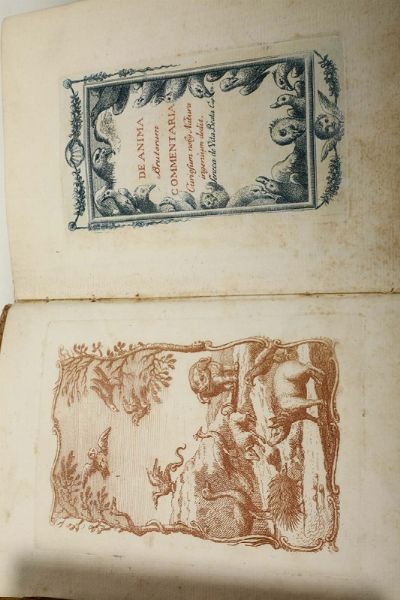 De anima brutorum, Firenze, Cambiagi, 1776  - Asta Libri Antichi e Rari - Associazione Nazionale - Case d'Asta italiane