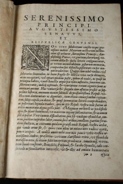 Senatus Populique Genvensis..., Antuerpiae, Christoophori Plantini, 1579  - Asta Libri Antichi e Rari - Associazione Nazionale - Case d'Asta italiane