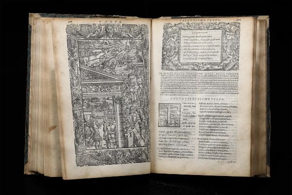 L'Orlando Furioso, Venezia, Valgrisi (1580)  - Asta Libri Antichi e Rari - Associazione Nazionale - Case d'Asta italiane