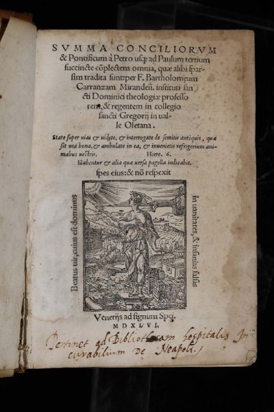 Summa conciliorum & Pontificum a Petro ad Paulum..., Venezia, 1546  - Asta Libri Antichi e Rari - Associazione Nazionale - Case d'Asta italiane