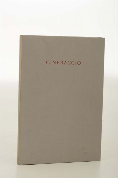 Cineraccio.Verona, Mardersteig, 1966  - Asta Libri Antichi e Rari - Associazione Nazionale - Case d'Asta italiane