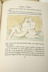 La favola di Amore e Psiche, Verona,Mardersteig, 1951  - Asta Libri Antichi e Rari - Associazione Nazionale - Case d'Asta italiane