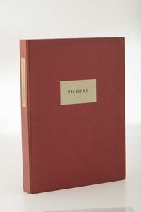 Sofocle : Edipo Re, Officina Bodoni (n.57/105), Verona 1968  - Asta Libri Antichi e Rari - Associazione Nazionale - Case d'Asta italiane
