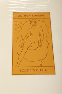 Rimbaud Arthur : Soleil & Chair, Franco Riva (12/150), Verona 1967  - Asta Libri Antichi e Rari - Associazione Nazionale - Case d'Asta italiane