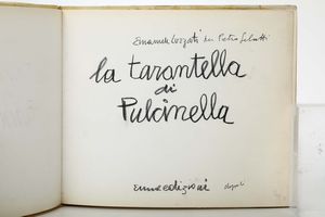 La tarantella di Pulcinella, Genova, fine anni 60  - Asta Libri Antichi e Rari - Associazione Nazionale - Case d'Asta italiane