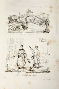 Voyage pittoresque autour du monde..., Paris, Tenr, 1834, due volumi  - Asta Libri Antichi e Rari - Associazione Nazionale - Case d'Asta italiane