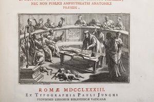 Anatomici summi romanae archetypae tabulae anatomicae..., Roma, Pauli Junchi, 1783  - Asta Libri Antichi e Rari - Associazione Nazionale - Case d'Asta italiane