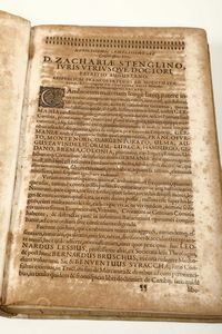 Tractatus de cambiis, Francoforte, Joannis Beyeri, 1645  - Asta Libri Antichi e Rari - Associazione Nazionale - Case d'Asta italiane