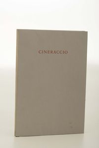 Cineraccio.Verona, Mardersteig, 1966  - Asta Libri Antichi e Rari - Associazione Nazionale - Case d'Asta italiane
