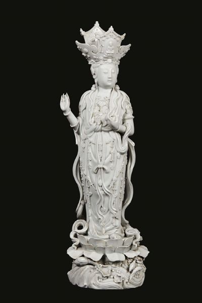 FIGURA, CINA, DINASTIA QING, SEC. XIX  - Asta Arte orientale | 东方艺术   - Associazione Nazionale - Case d'Asta italiane