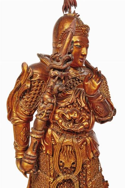 SCULTURA, CINA, DINASTIA QING SEC. XVIII-XIX  - Asta Arte orientale | 东方艺术   - Associazione Nazionale - Case d'Asta italiane