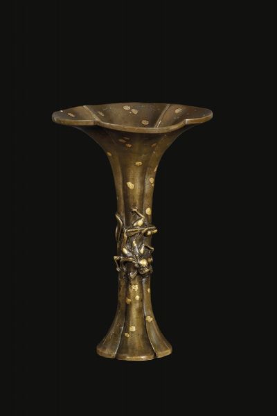 VASO, CINA, DINASTIA QING, SEC. XVIII  - Asta Arte orientale | 东方艺术   - Associazione Nazionale - Case d'Asta italiane