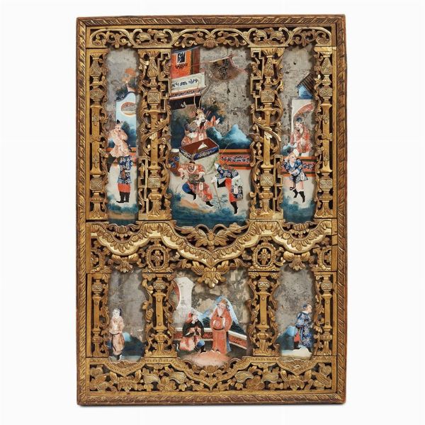 DIPINTO, CINA, DINASTIA QING, SEC. XVIII  - Asta Arte orientale | 东方艺术   - Associazione Nazionale - Case d'Asta italiane