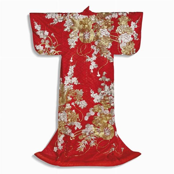 KIMONO, GIAPPONE, PERIODO EDO, 1615-1860  - Asta Arte orientale | 东方艺术   - Associazione Nazionale - Case d'Asta italiane