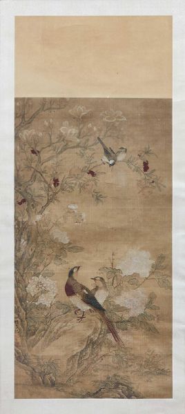 DIPINTO, CINA, DINASTIA QING, SEC. XVIII  - Asta Arte orientale | 东方艺术   - Associazione Nazionale - Case d'Asta italiane