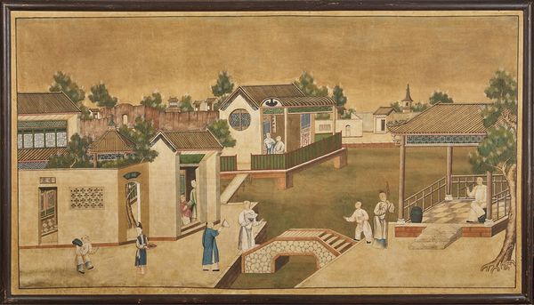 DIPINTO, CINA, DINASTIA QING, SEC. XVIII-XIX  - Asta Arte orientale | 东方艺术   - Associazione Nazionale - Case d'Asta italiane