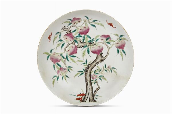 PIATTO, CINA, DINASTIA QING, MARCHIO DEL PERIODO GUANGXU (1875-1908)  - Asta Arte orientale | 东方艺术   - Associazione Nazionale - Case d'Asta italiane