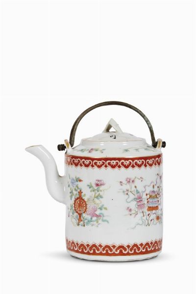 TEIERA, CINA DINASTIA QING SEC. XIX-XX  - Asta Arte orientale | 东方艺术   - Associazione Nazionale - Case d'Asta italiane