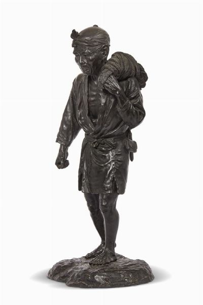 SCULTURA, GIAPPONE SEC. XIX-XX  - Asta Arte orientale | 东方艺术   - Associazione Nazionale - Case d'Asta italiane