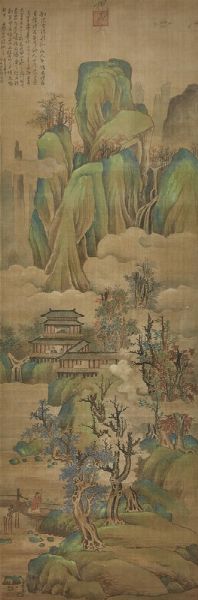 DISEGNO, CINA TARDA DINASTIA QING SEC. XIX-XX  - Asta Arte orientale | 东方艺术   - Associazione Nazionale - Case d'Asta italiane