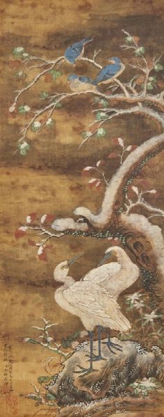 DIPINTO, CINA, DINASTIA QING, SEC.XIX  - Asta Arte orientale | 东方艺术   - Associazione Nazionale - Case d'Asta italiane