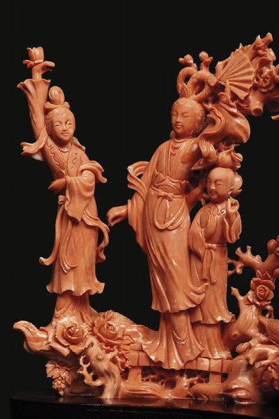 INTAGLIO, CINA, DINASTIA QING, SEC. XIX  - Asta Arte orientale | 东方艺术   - Associazione Nazionale - Case d'Asta italiane