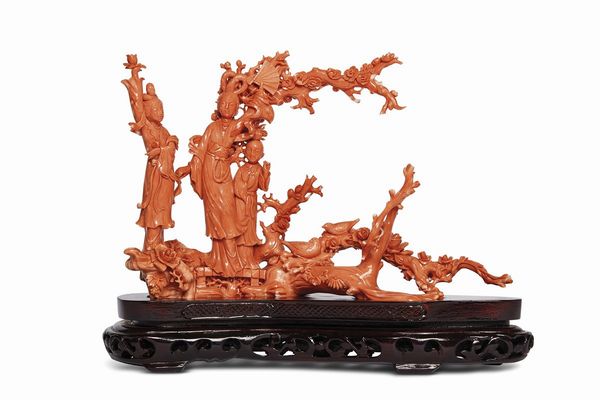 INTAGLIO, CINA, DINASTIA QING, SEC. XIX  - Asta Arte orientale | 东方艺术   - Associazione Nazionale - Case d'Asta italiane