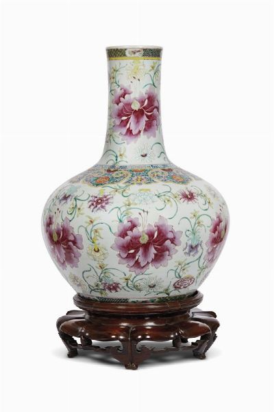 VASO, CINA, DINASTIA QING, SEC. XIX  - Asta Arte orientale | 东方艺术   - Associazione Nazionale - Case d'Asta italiane