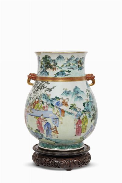 VASO, CINA, DINASTIA QING PERIODO JIAQING-DAOGUANG, SEC. XVIII-XIX  - Asta Arte orientale | 东方艺术   - Associazione Nazionale - Case d'Asta italiane