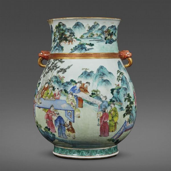 VASO, CINA, DINASTIA QING PERIODO JIAQING-DAOGUANG, SEC. XVIII-XIX  - Asta Arte orientale | 东方艺术   - Associazione Nazionale - Case d'Asta italiane
