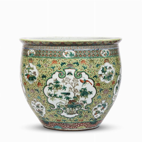 VASCA DA PESCI, CINA, DINASTIA QING SEC. XIX  - Asta Arte orientale | 东方艺术   - Associazione Nazionale - Case d'Asta italiane