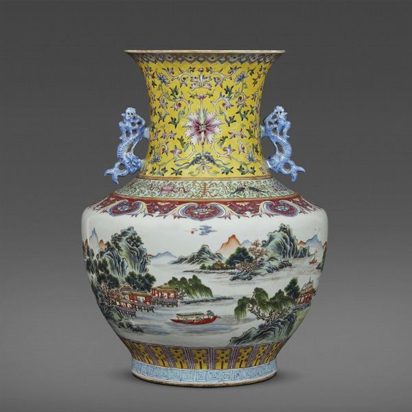 COPPIA DI VASI, CINA DINASTIA QING SEC. XIX  - Asta Arte orientale | 东方艺术   - Associazione Nazionale - Case d'Asta italiane