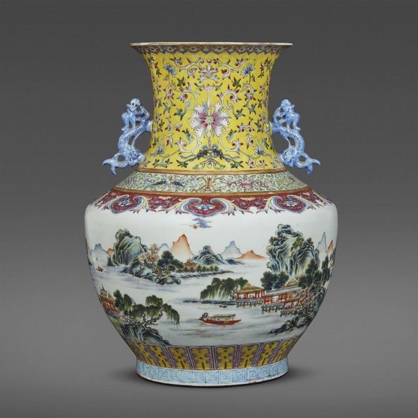 COPPIA DI VASI, CINA DINASTIA QING SEC. XIX  - Asta Arte orientale | 东方艺术   - Associazione Nazionale - Case d'Asta italiane