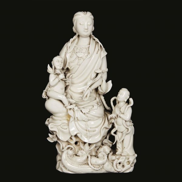 SCULTURA, CINA, DINASTIA QING, SEC. XVIII-XIX  - Asta Arte orientale | 东方艺术   - Associazione Nazionale - Case d'Asta italiane