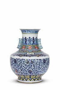 VASO, CINA, DINASTA QING, SEC.XIX  - Asta Arte orientale | 东方艺术   - Associazione Nazionale - Case d'Asta italiane