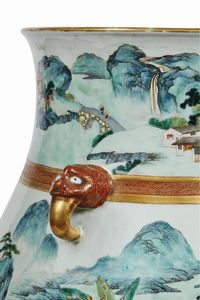 VASO, CINA, DINASTIA QING PERIODO JIAQING-DAOGUANG, SEC. XVIII-XIX  - Asta Arte orientale | 东方艺术   - Associazione Nazionale - Case d'Asta italiane