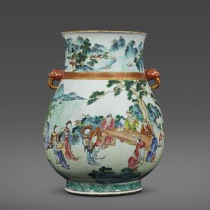 VASO, CINA, DINASTIA QING PERIODO JIAQING-DAOGUANG, SEC. XVIII-XIX  - Asta Arte orientale | 东方艺术   - Associazione Nazionale - Case d'Asta italiane