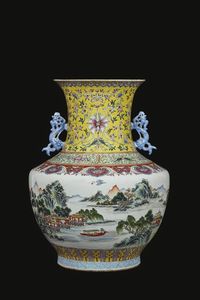 COPPIA DI VASI, CINA DINASTIA QING SEC. XIX  - Asta Arte orientale | 东方艺术   - Associazione Nazionale - Case d'Asta italiane