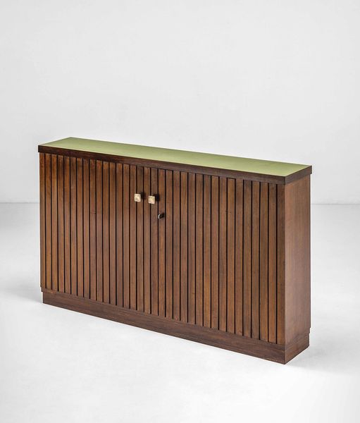 ETTORE SOTTSASS : Mobile contenitore  - Asta Fine Design - Associazione Nazionale - Case d'Asta italiane