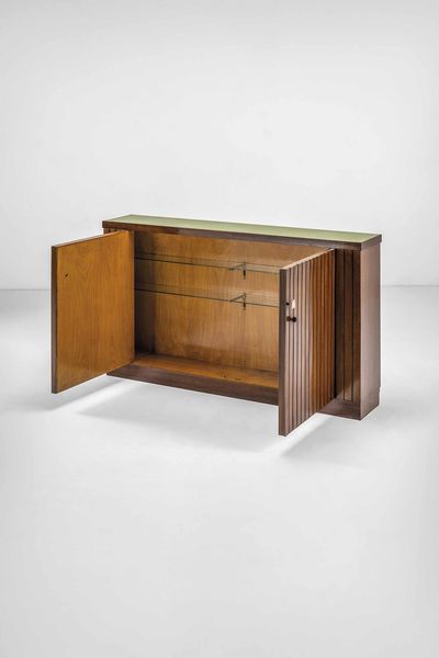 ETTORE SOTTSASS : Mobile contenitore  - Asta Fine Design - Associazione Nazionale - Case d'Asta italiane