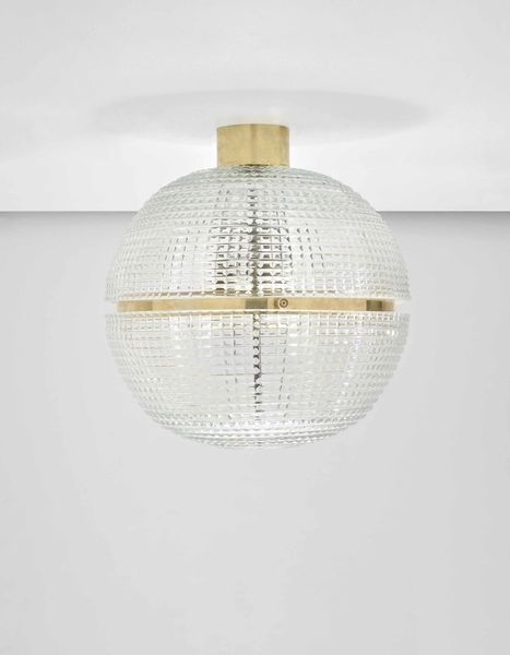 Carlo Scarpa : Lampada a plafone mod. 5432  - Asta Fine Design - Associazione Nazionale - Case d'Asta italiane